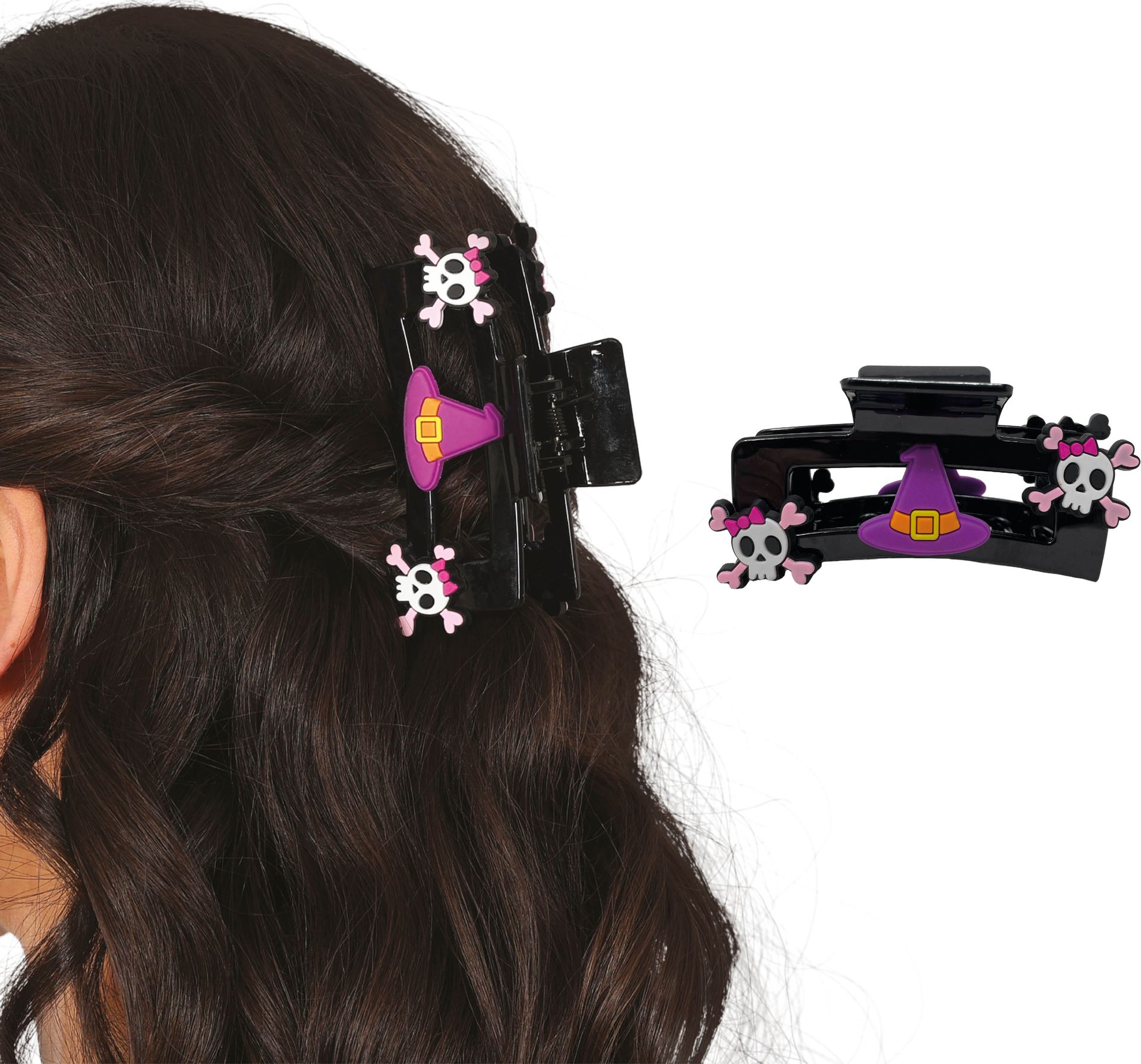 Griezellige Halloween Haarclipjes 2 Stuks