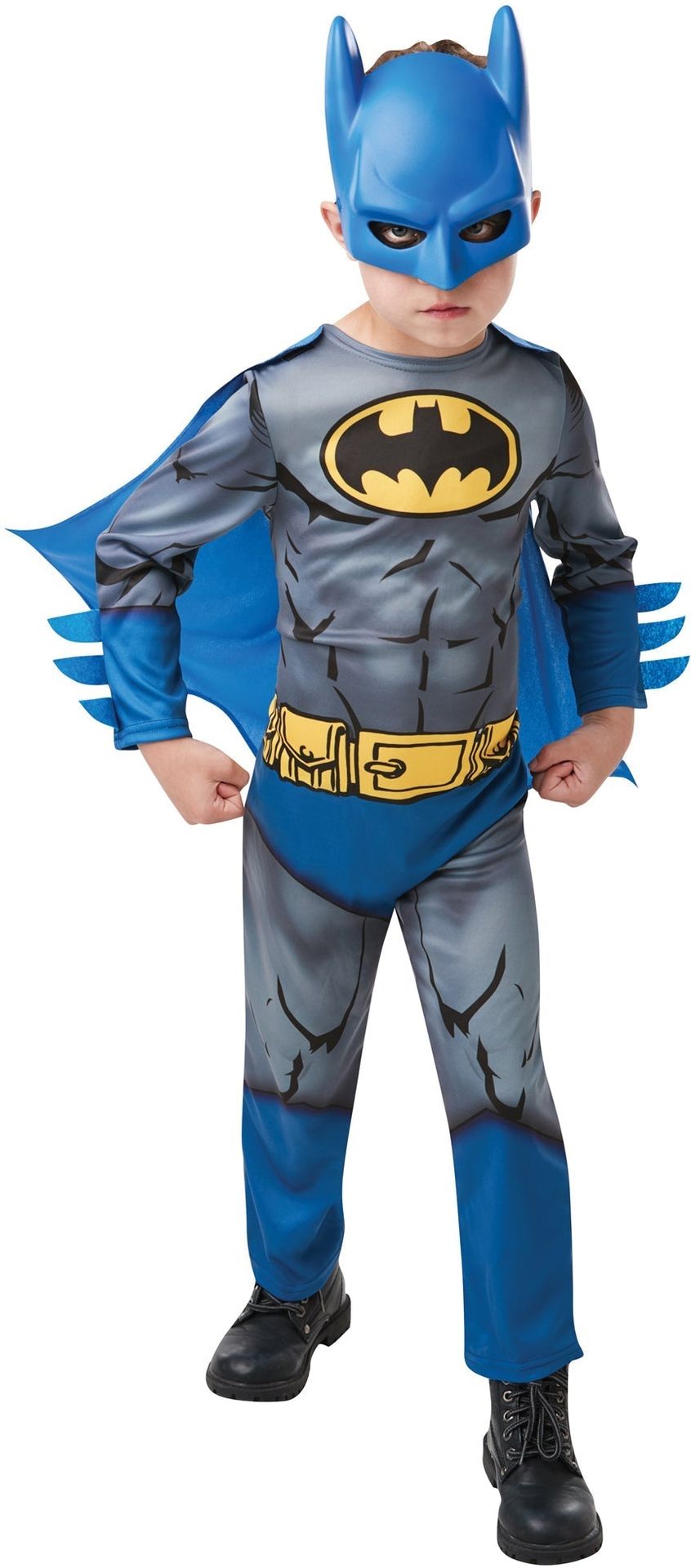 Grijs Blauw Batman Outfit Kinderen DC Comics