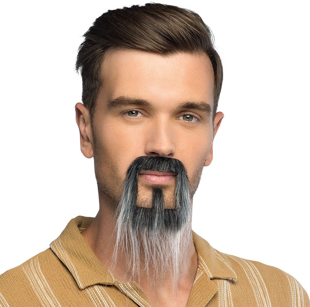 Grijze Chinese Snor met Sik