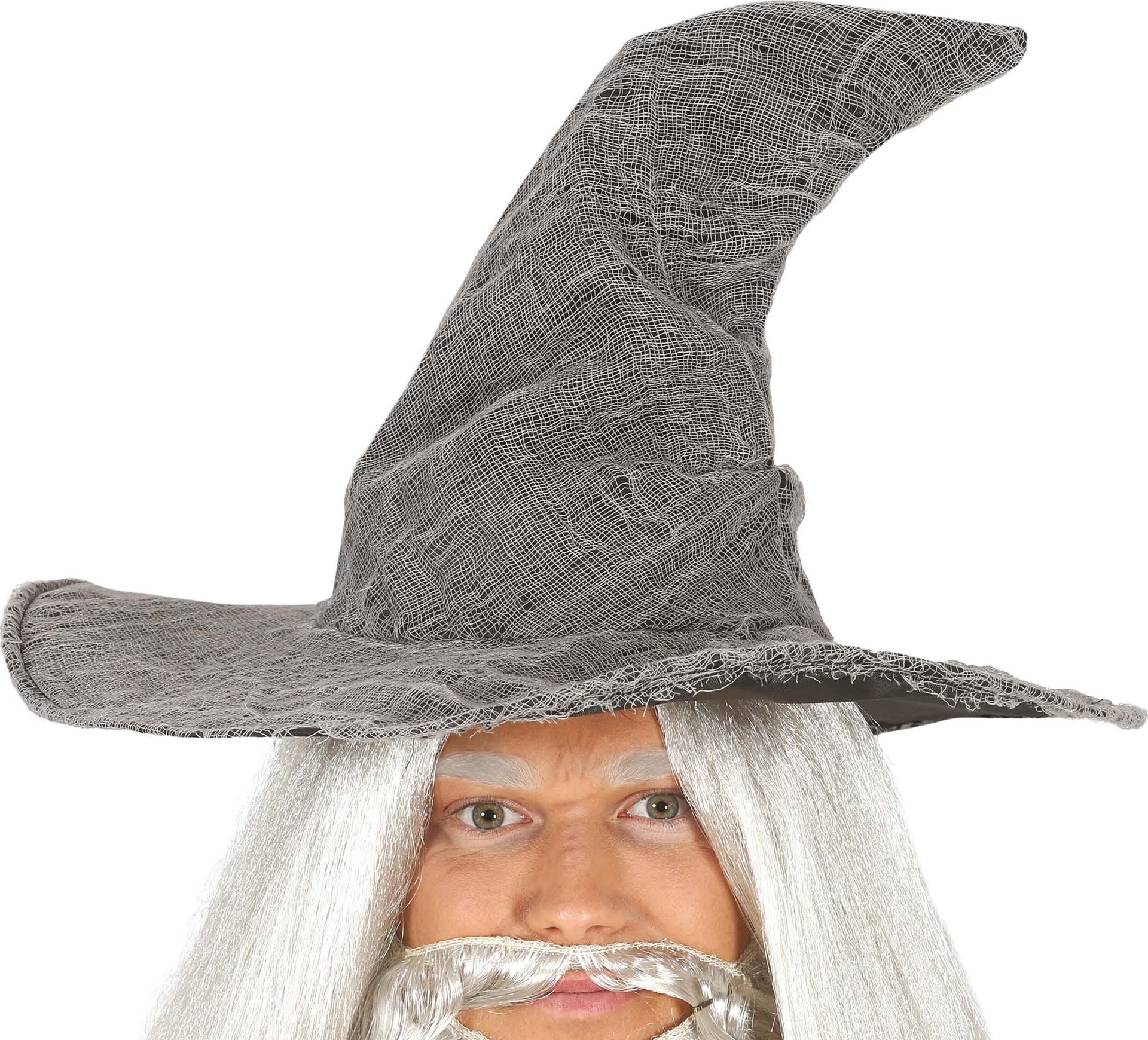 Grijze Gandalf tovenaarshoed