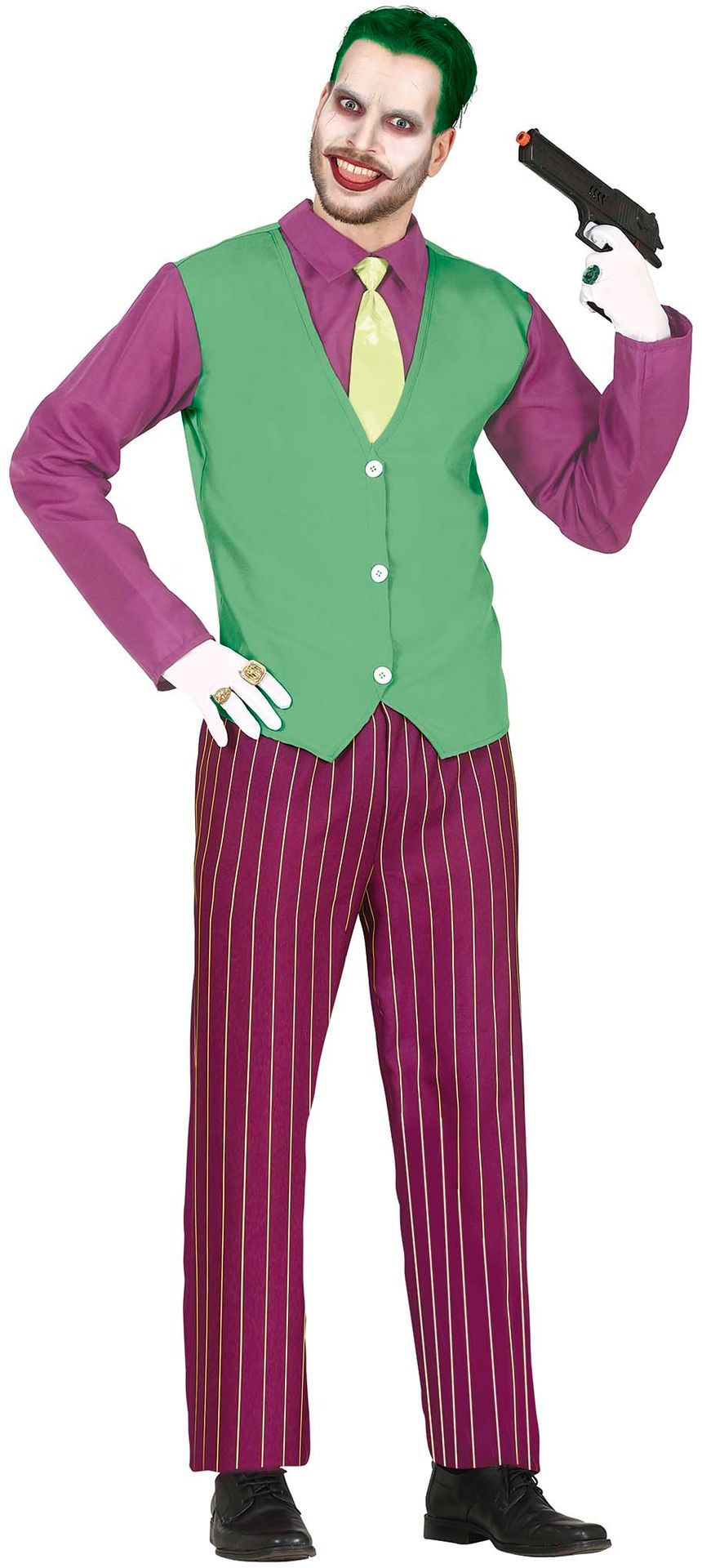 Grijze Grim reaper outfit heren
