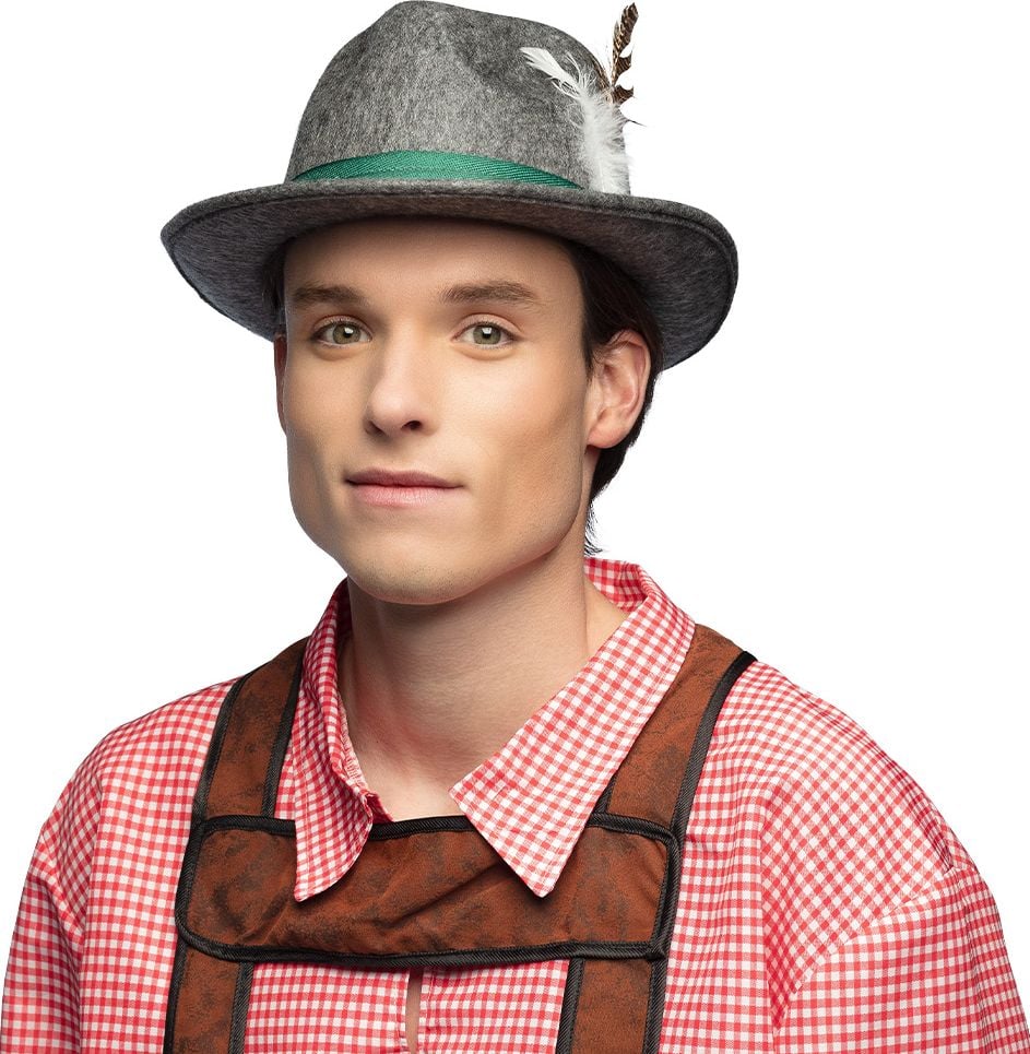 Grijze Tiroler Hoed Alpen