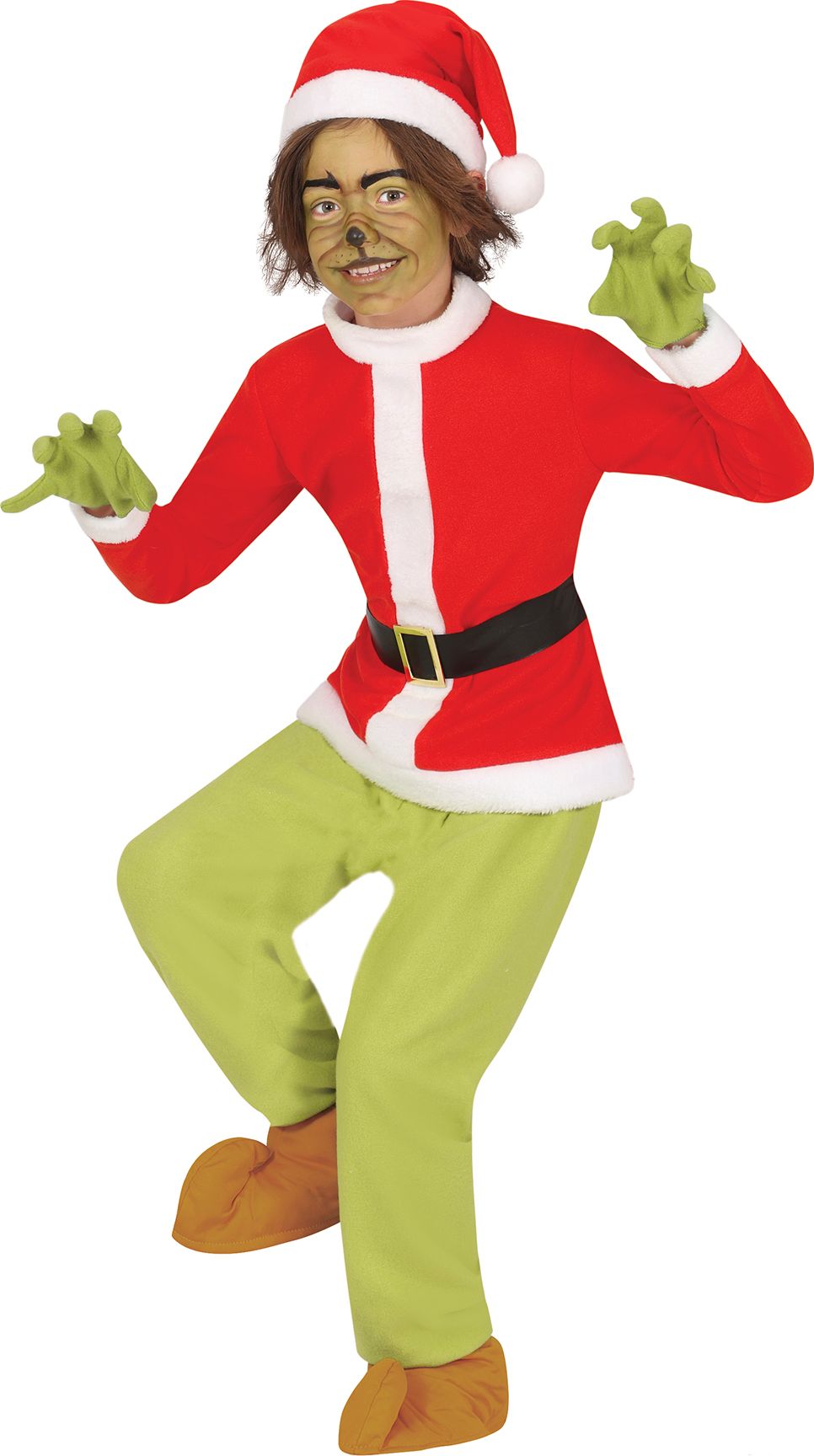 Grinch kerstmis kostuum kinderen