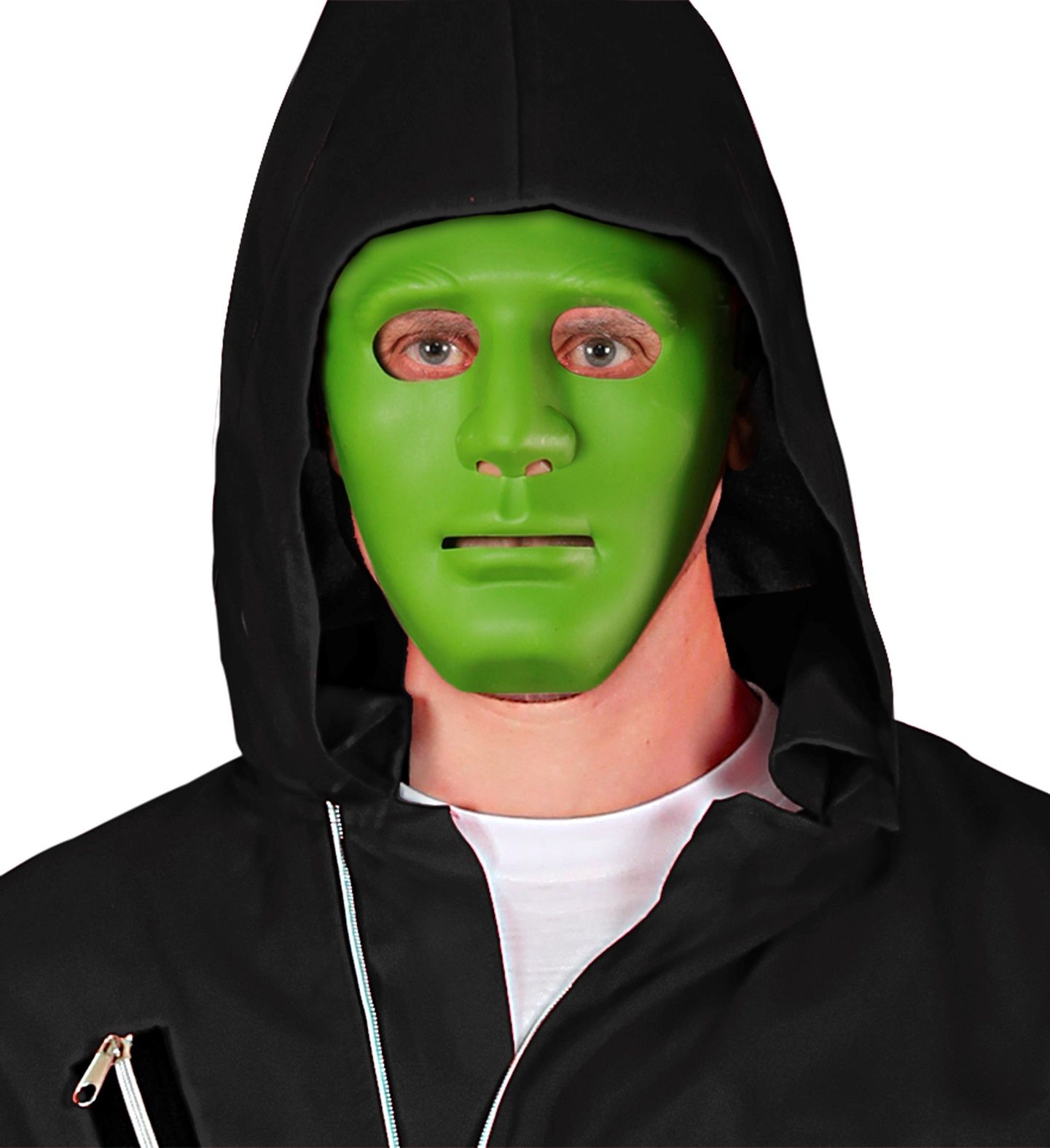 Groene anonymous masker