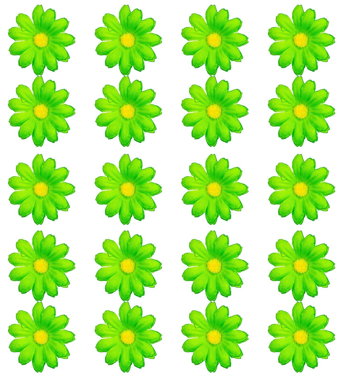 Groene Bloemen Decoratieset 20 Stuks