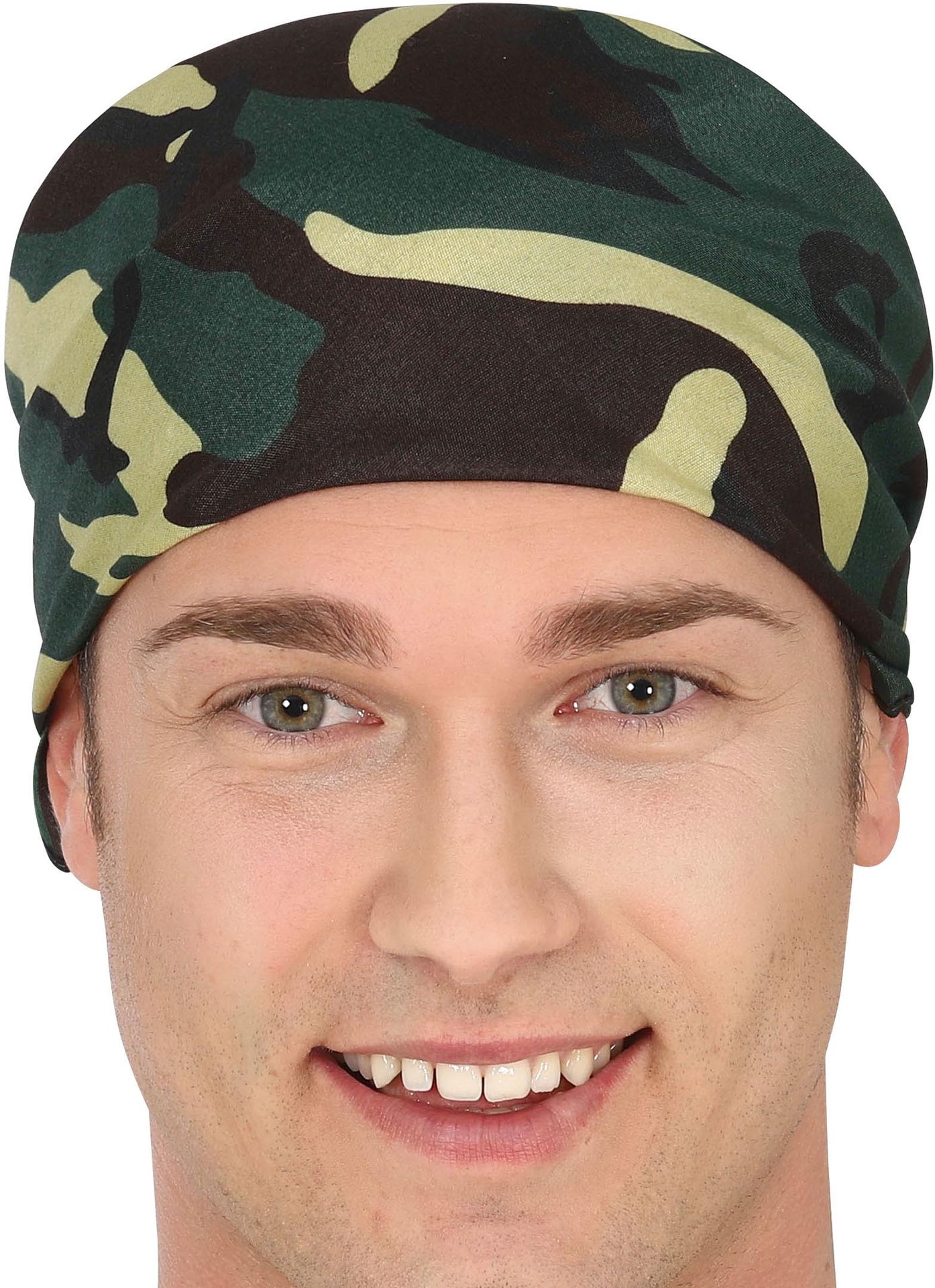 Groene Camouflage Hoofddoek