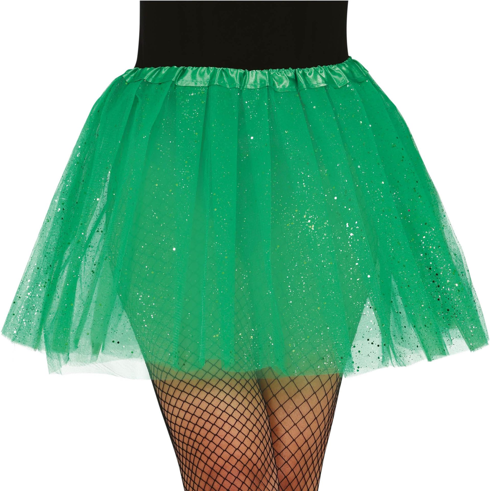 Groene Glitter Tutu Dames