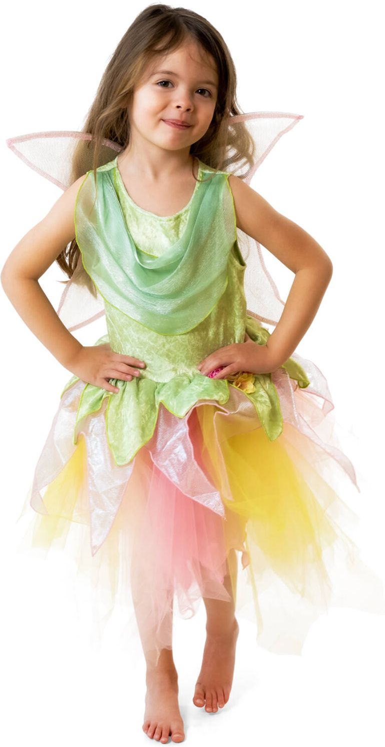 Groene Jurk Fee met Vleugels Meisjes
