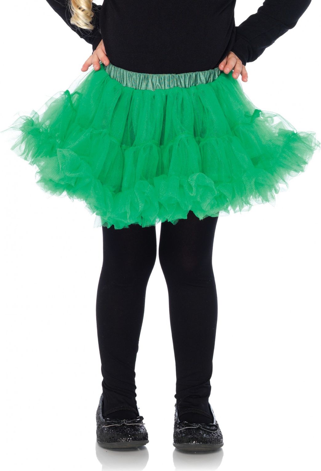 Groene kinder petticoat