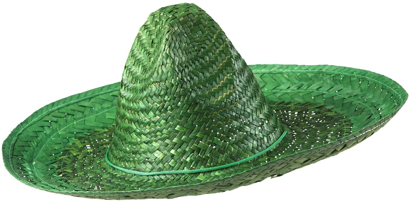 Groene mexicaanse sombrero