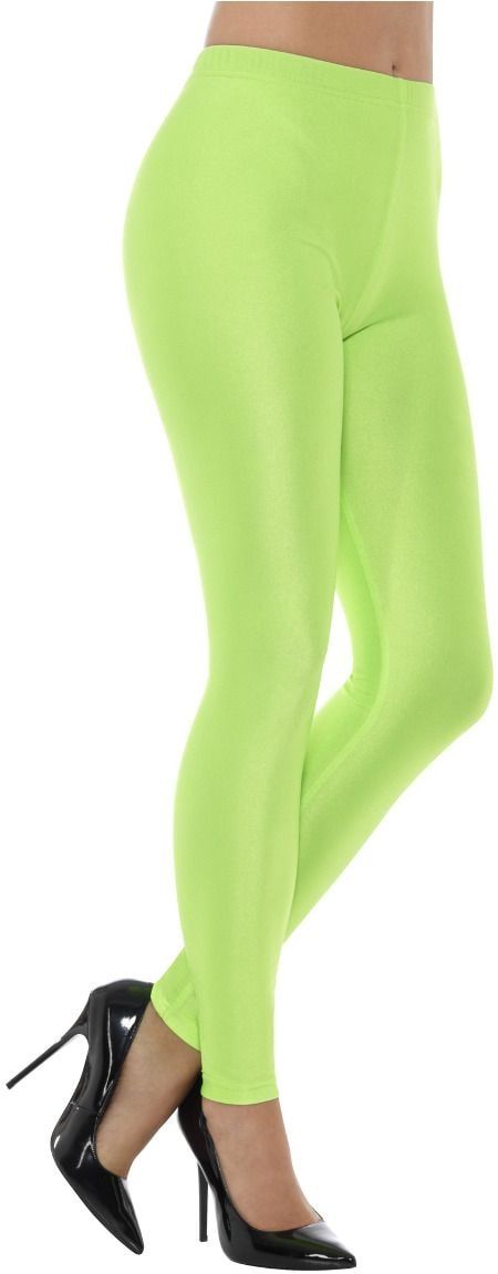 Groene neon 80s leggings