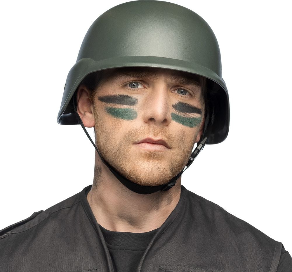 Groene Soldaten Helm