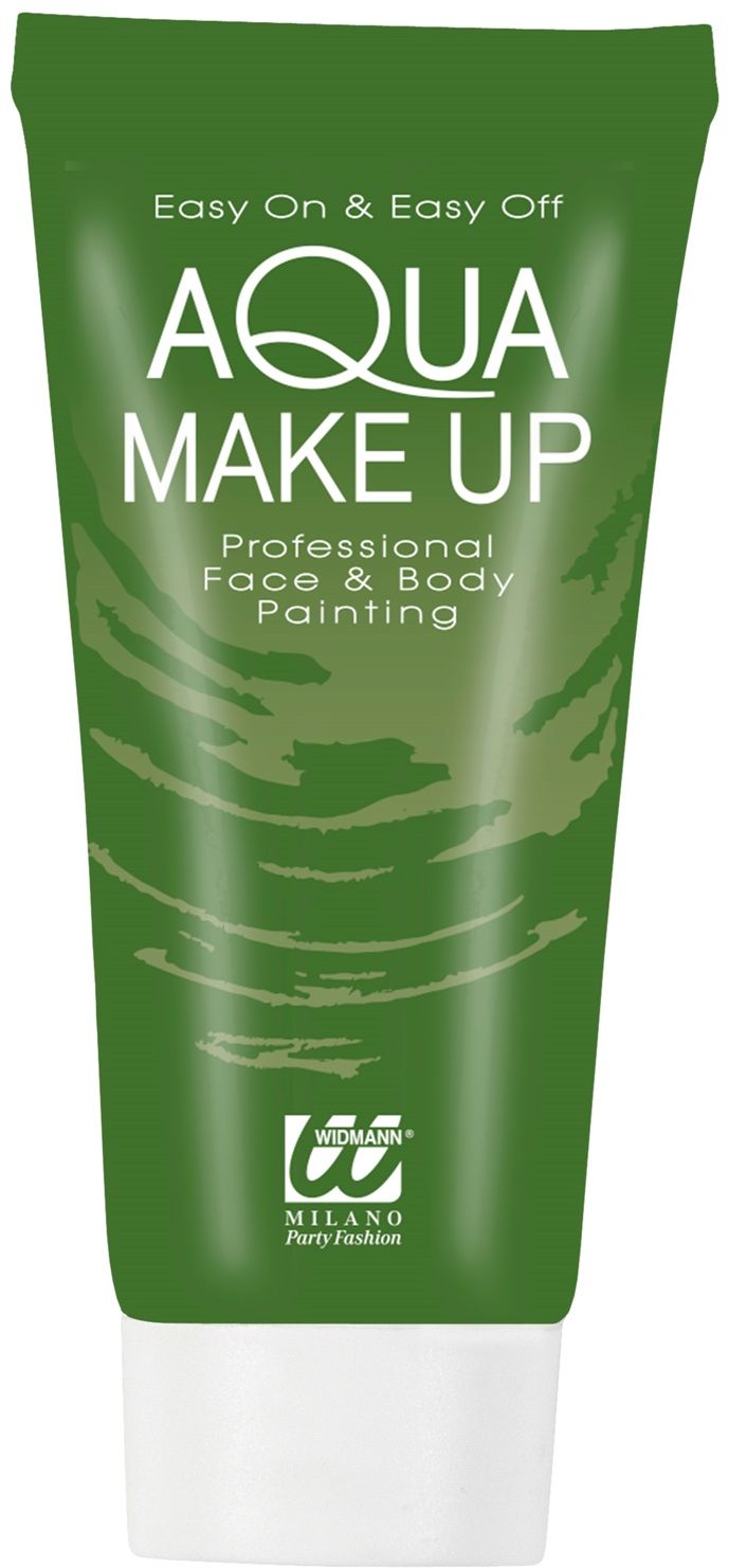 Groene waterbasis make-up tube