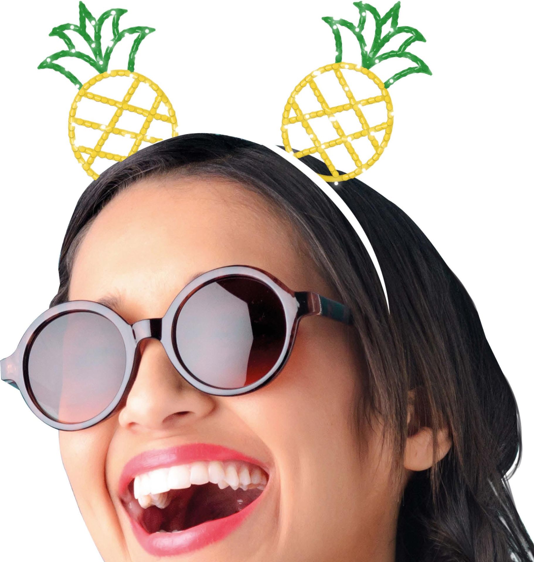 Haarband Ananas Tropisch