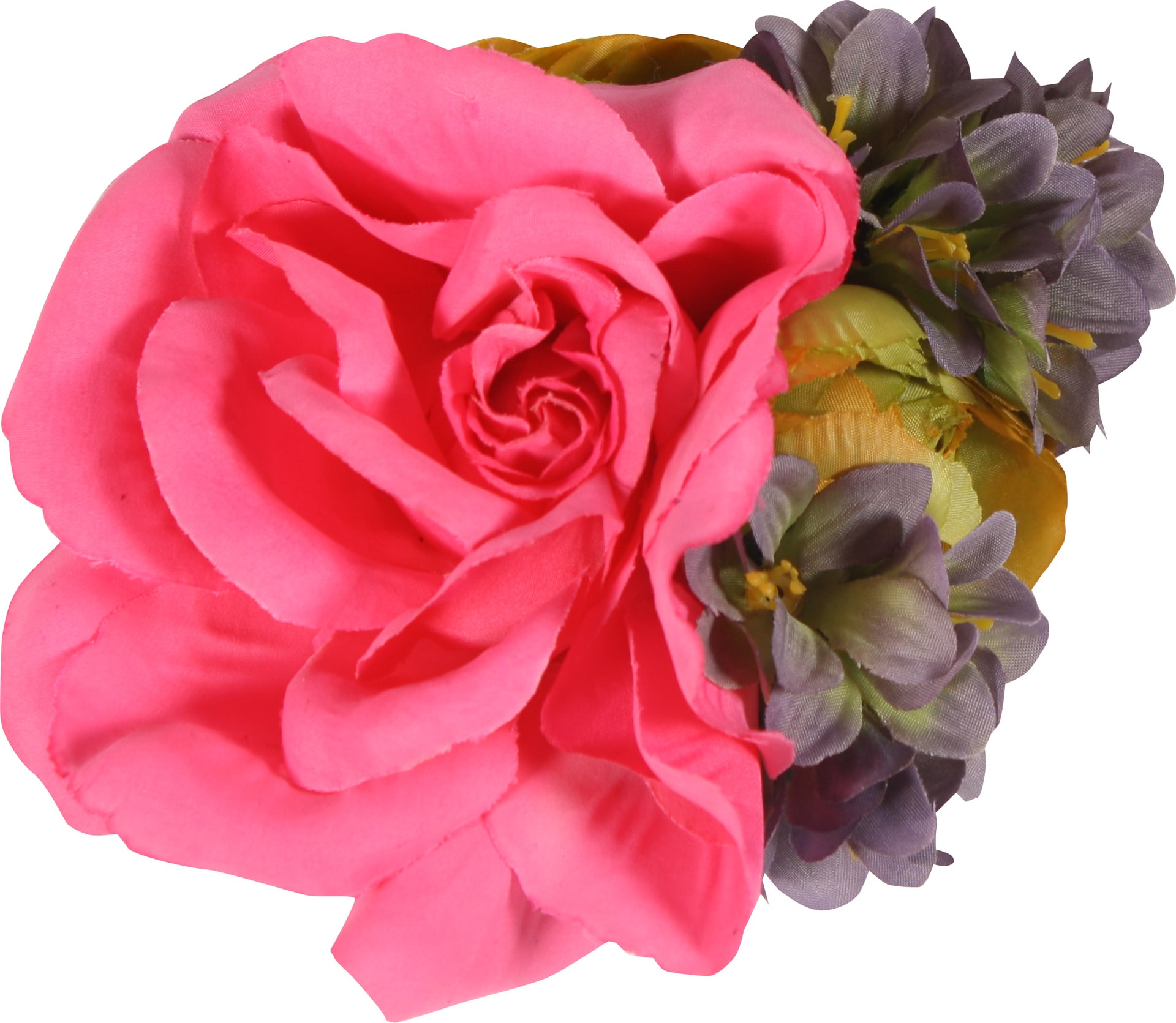 Haarclip met Bloem Roze Tiroler Oktoberfest