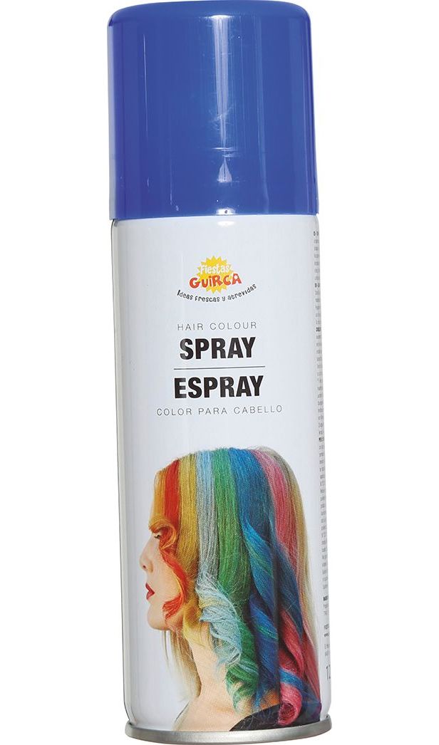 Haarspray blauw