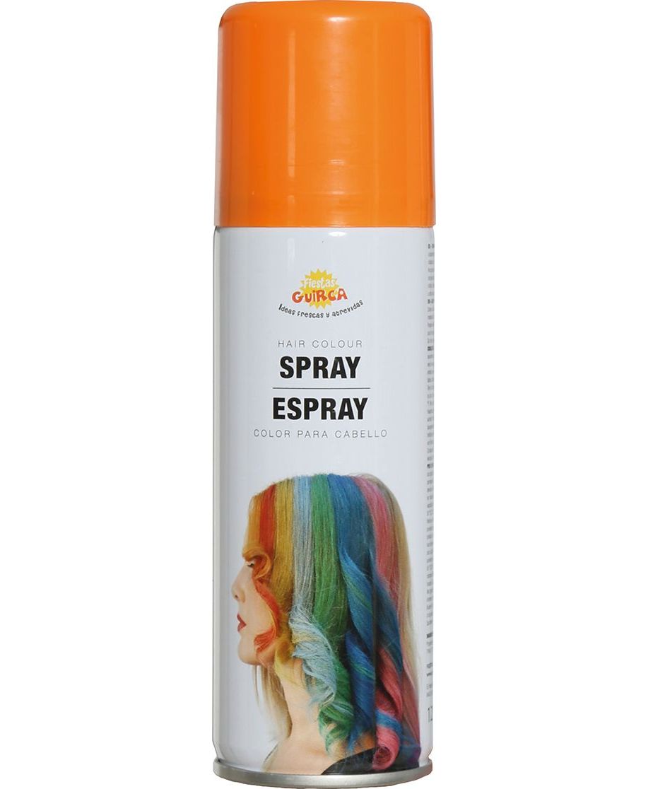 Haarspray oranje