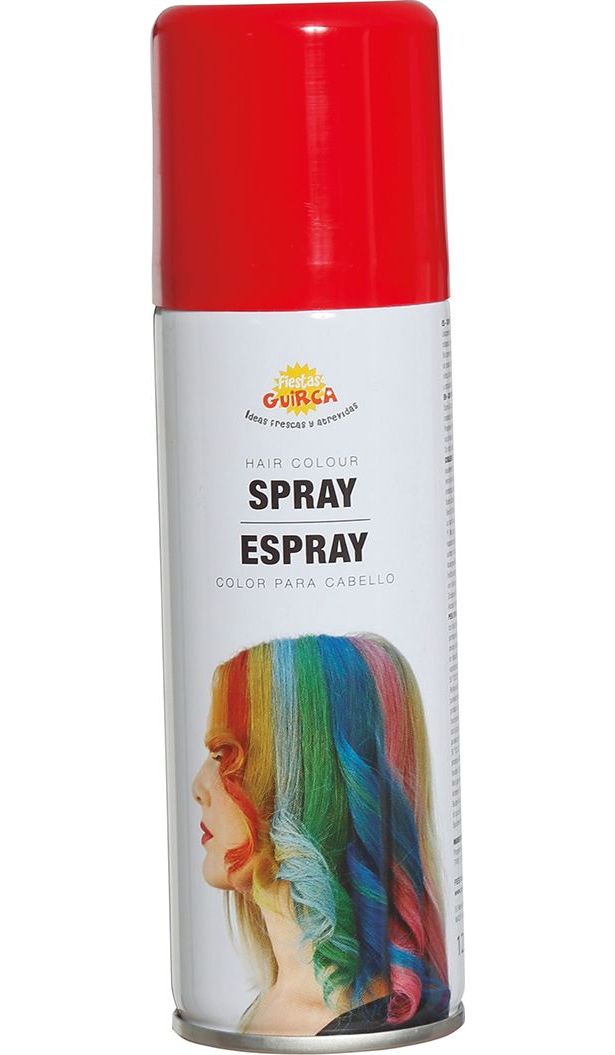 Haarspray rood