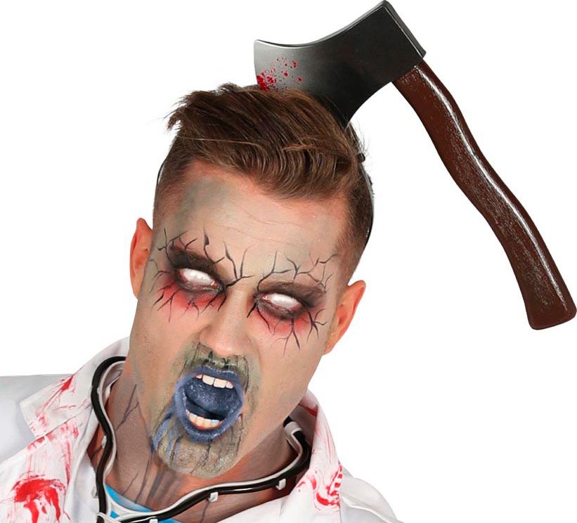 Hakbijl in hoofd haarband Halloween
