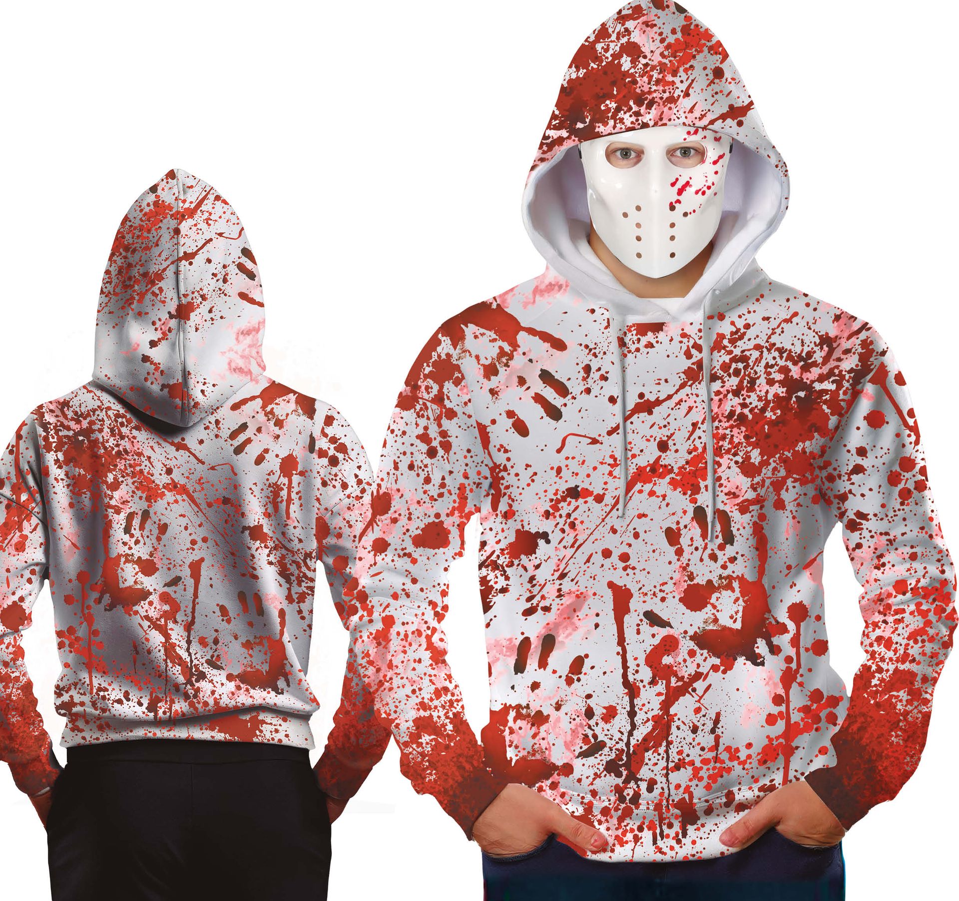 Halloween Bloed Hoodie