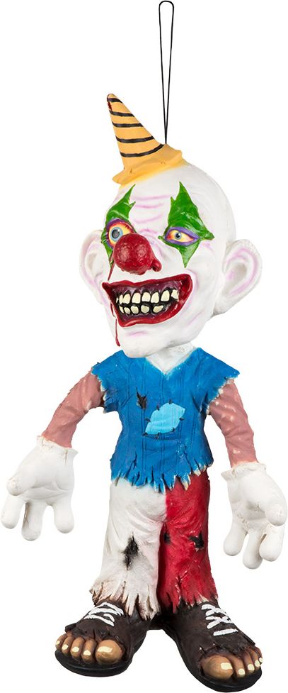 Halloween cartoon clown hangend