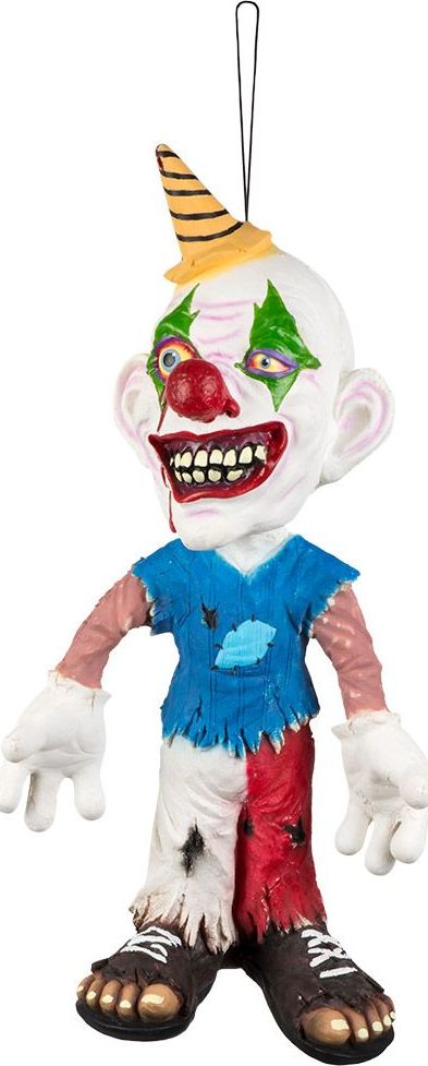 Halloween cartoon clown hangend