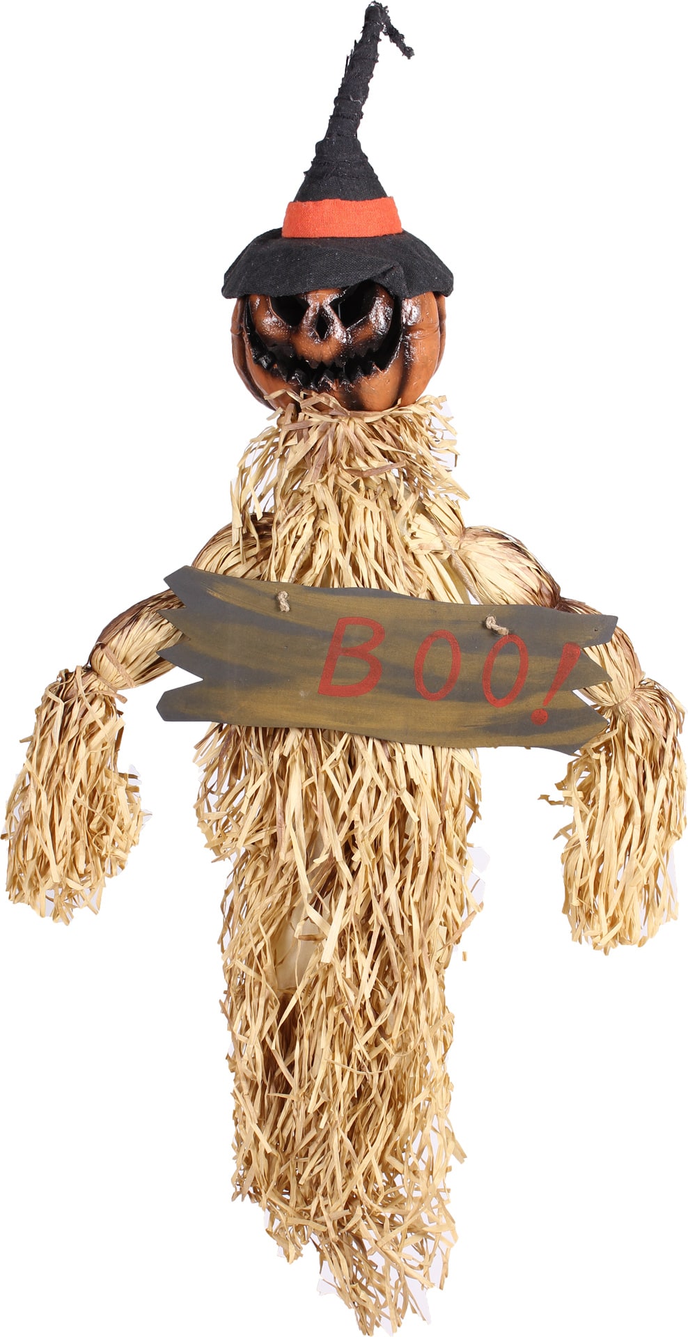 Halloween Decoratie Pompoen Scarecrow BOO Hangfiguur