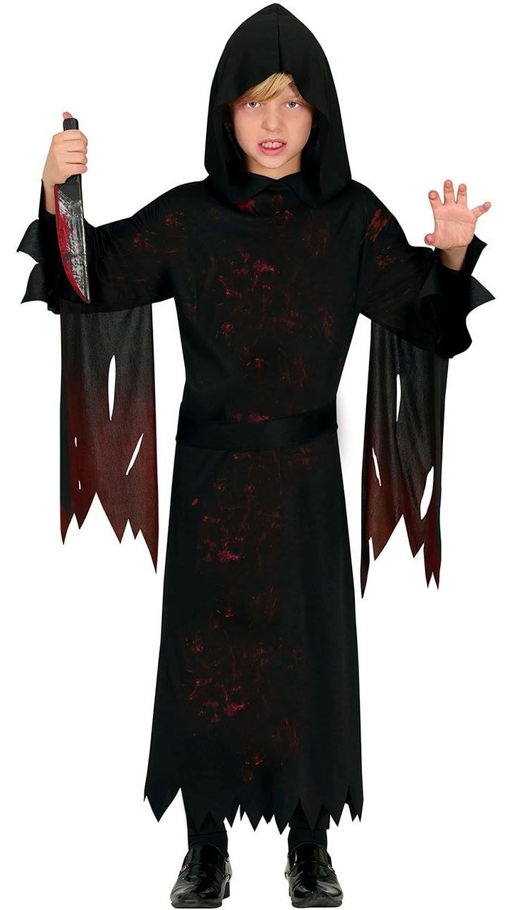 Halloween duistere grim reaper kind