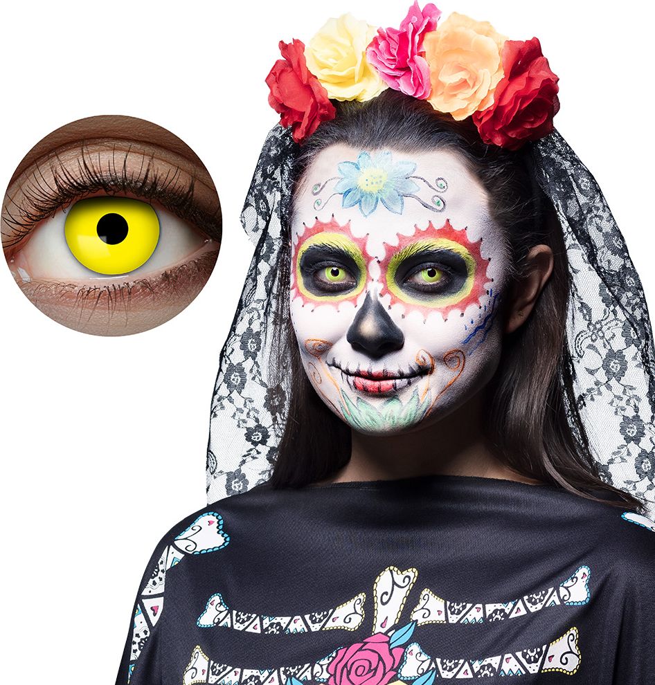 Halloween Gele Horror Maandlenzen