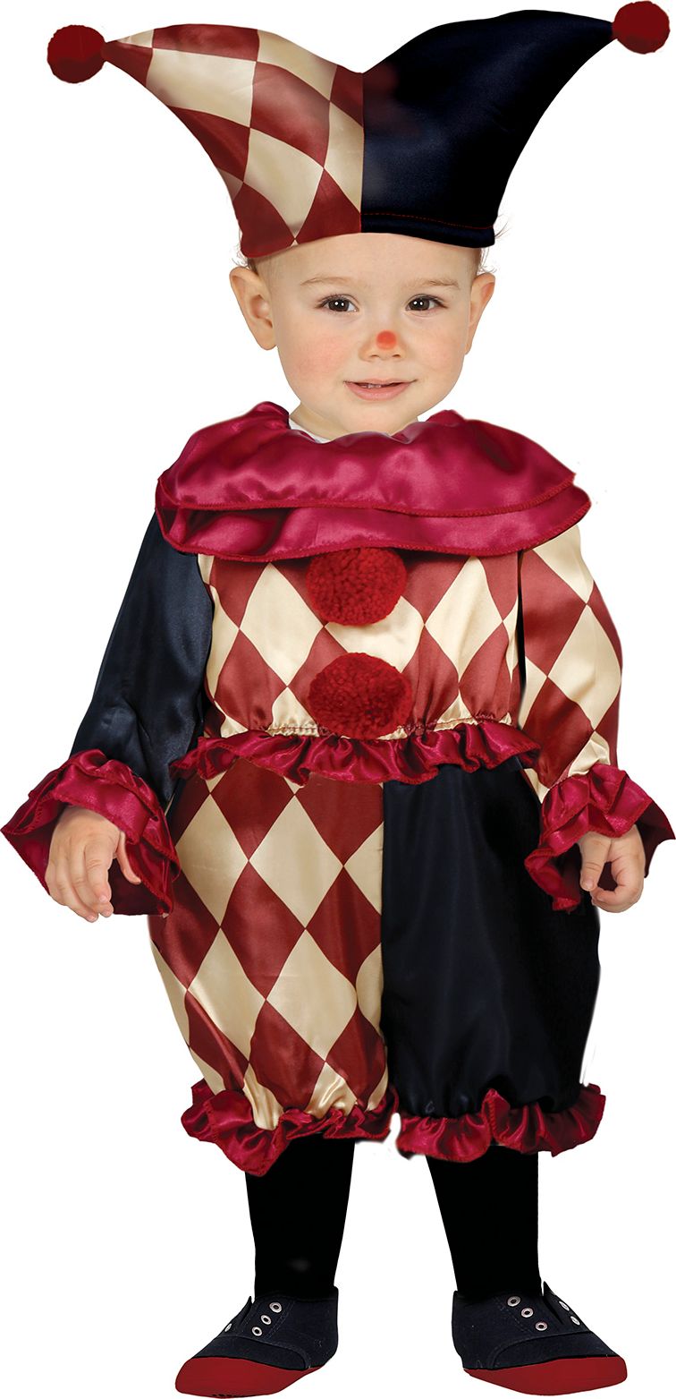 Halloween horror clown outfit baby