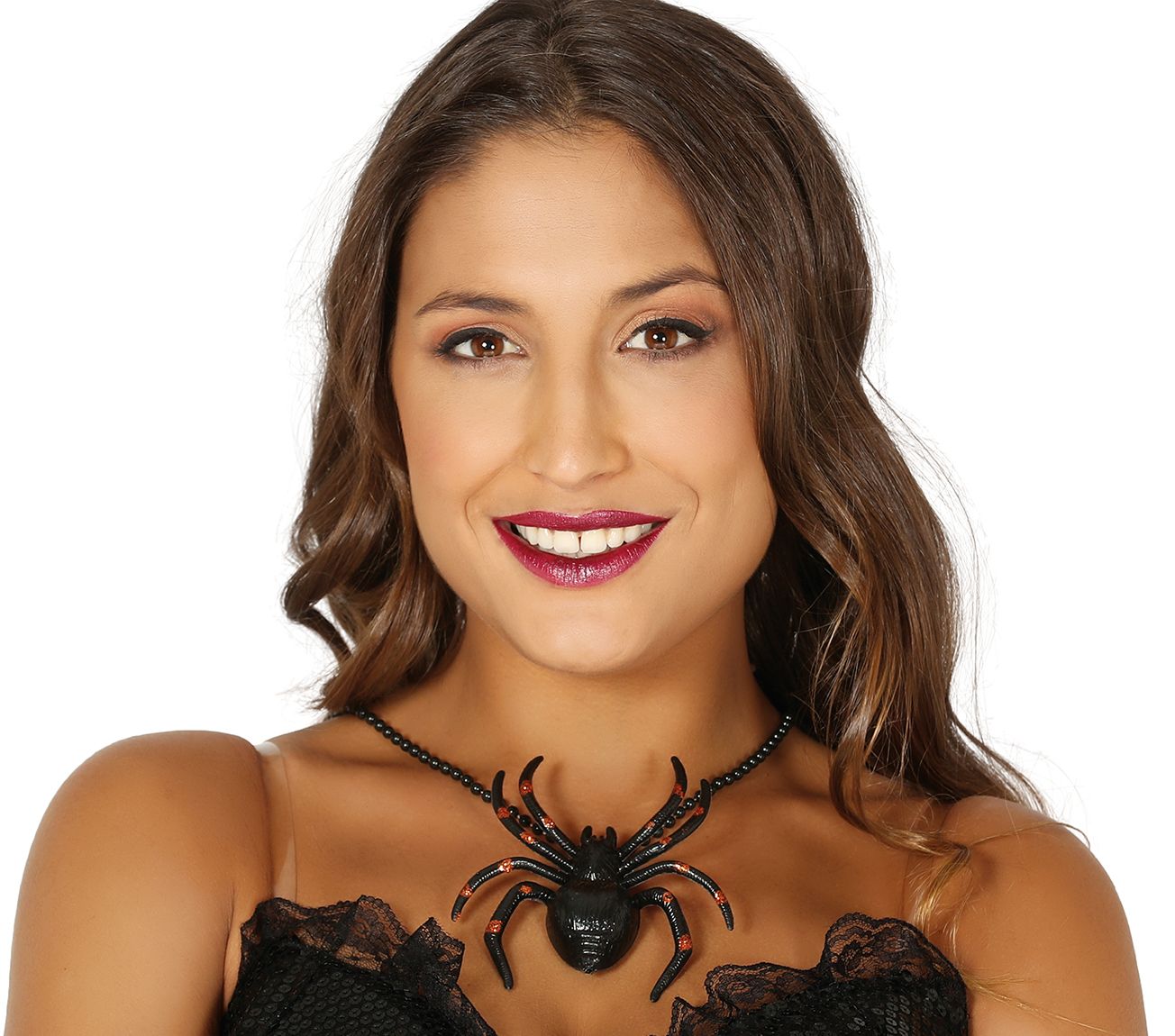 Halloween ketting grote spin