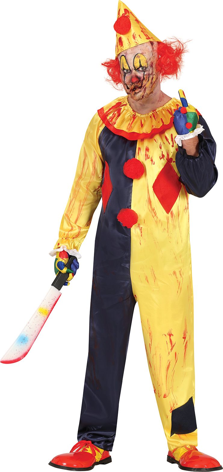 Halloween killerclown outfit heren