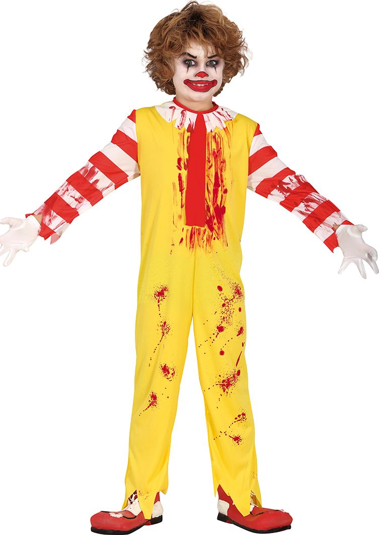 Halloween McDonalds horror clown jongens