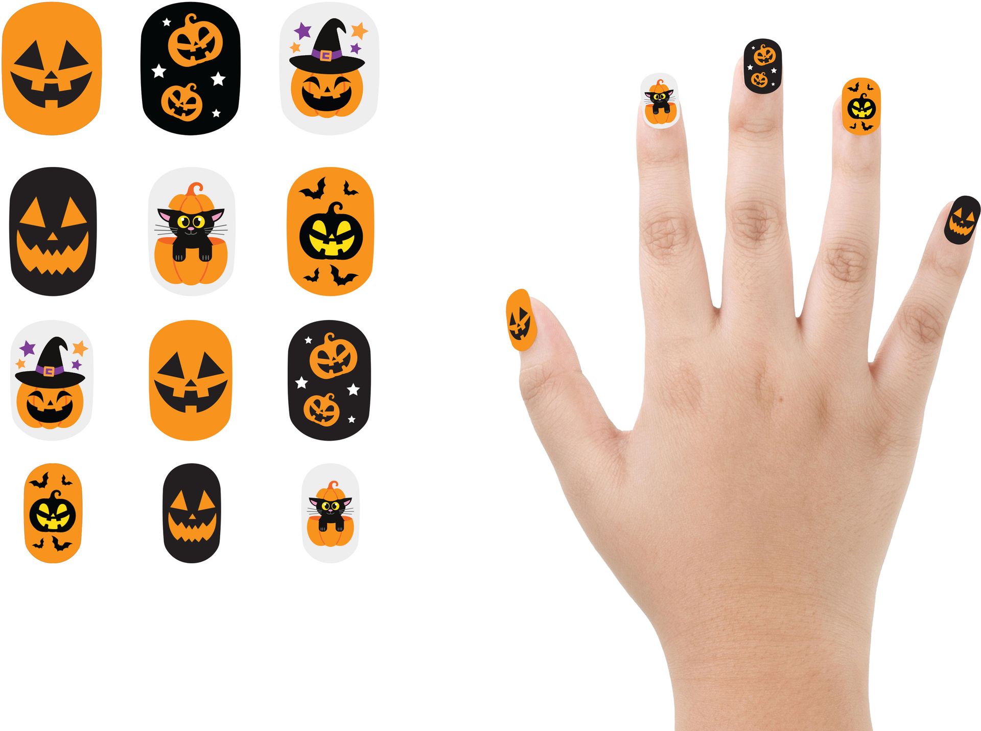 Halloween Nepnagels Kinderen