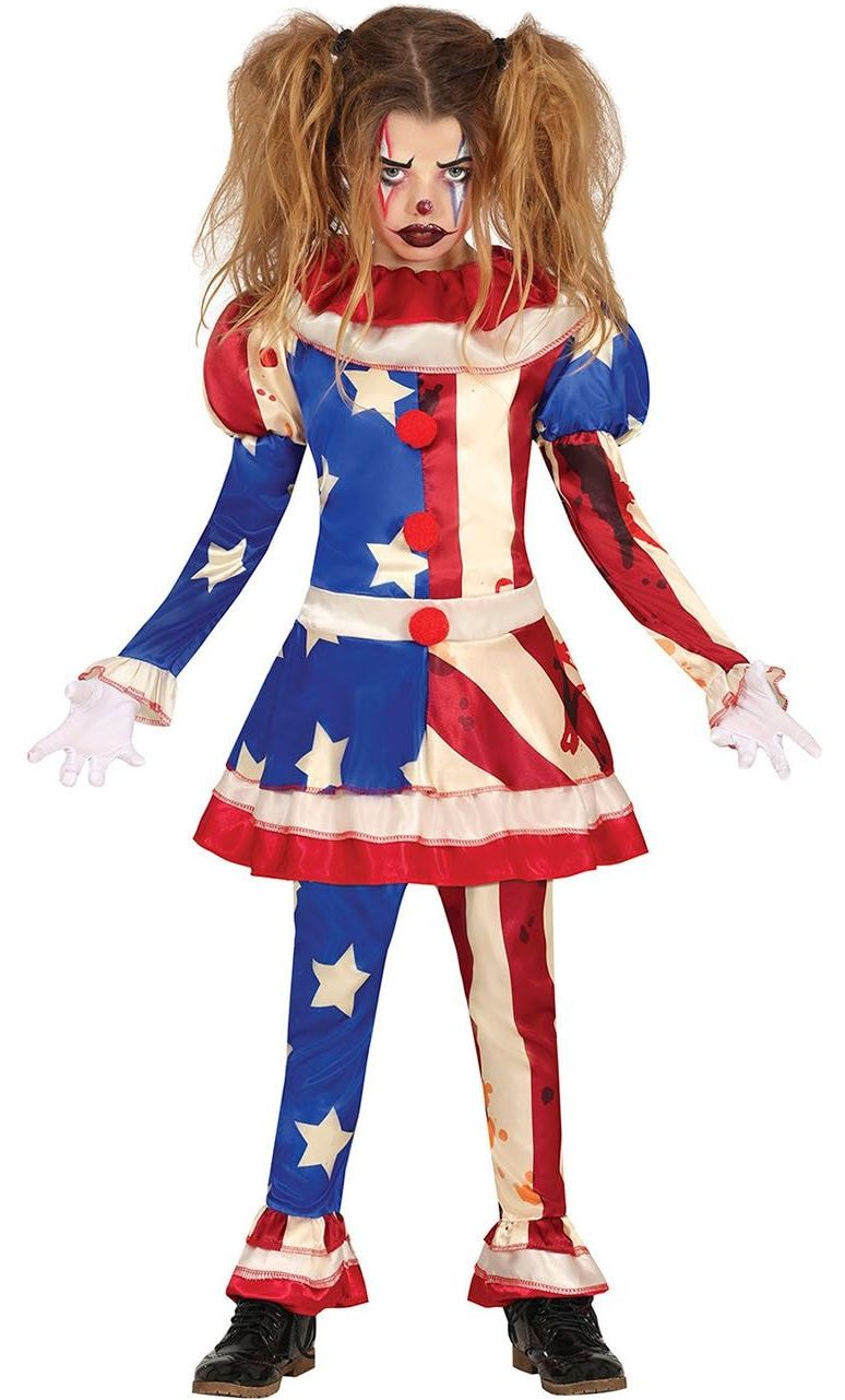 Halloween patriot USA killer clown kind