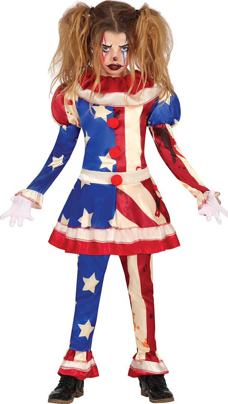 Halloween patriot USA killer clown kind