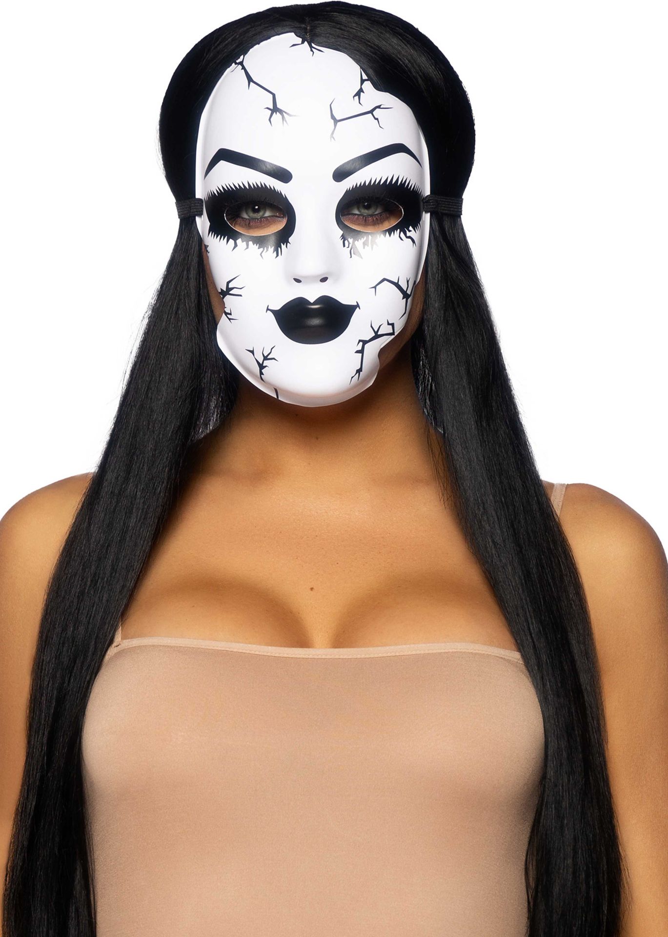 Halloween porseleinen pop masker