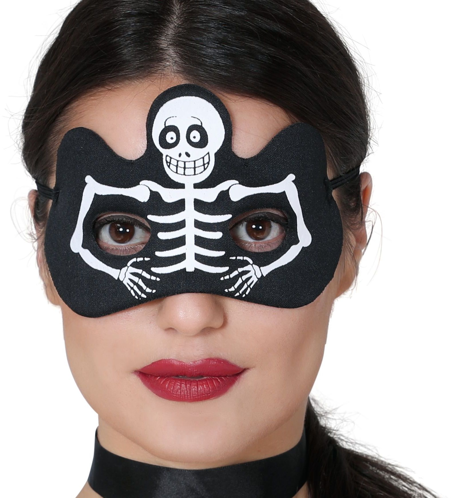 Halloween skelet oogmasker