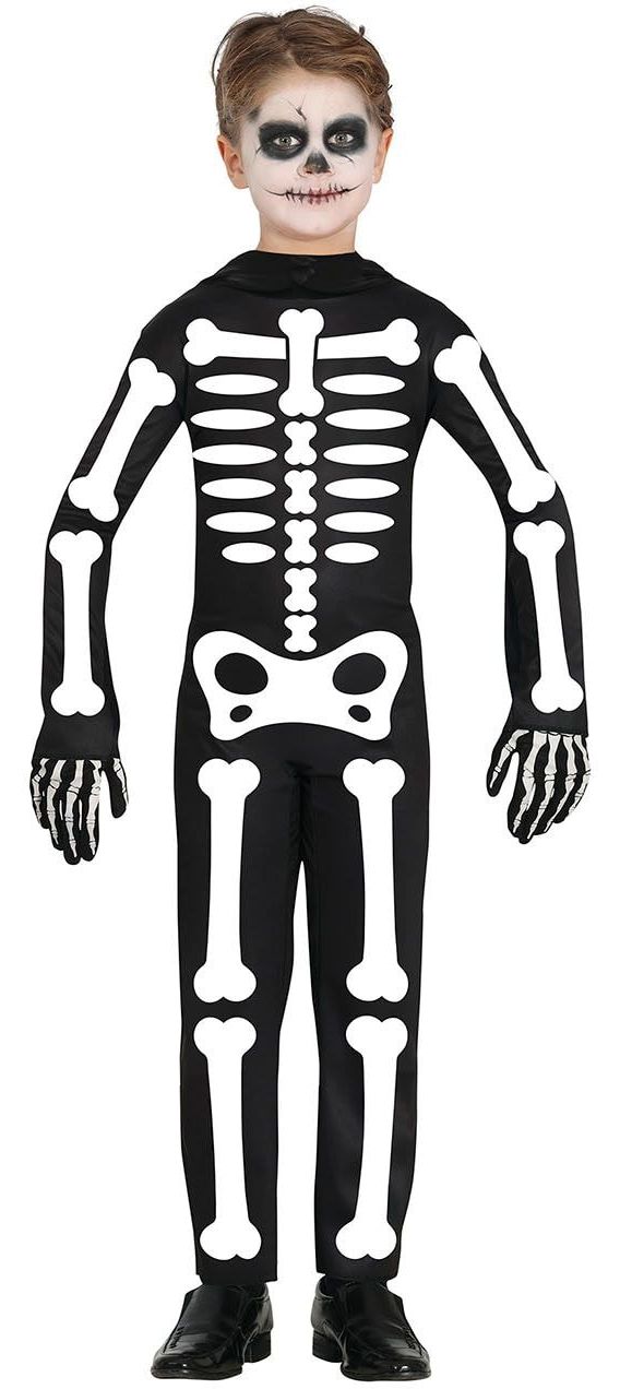 Halloween skelet outfit kind