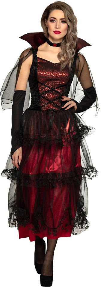 Halloween vampier jurk vrouwen