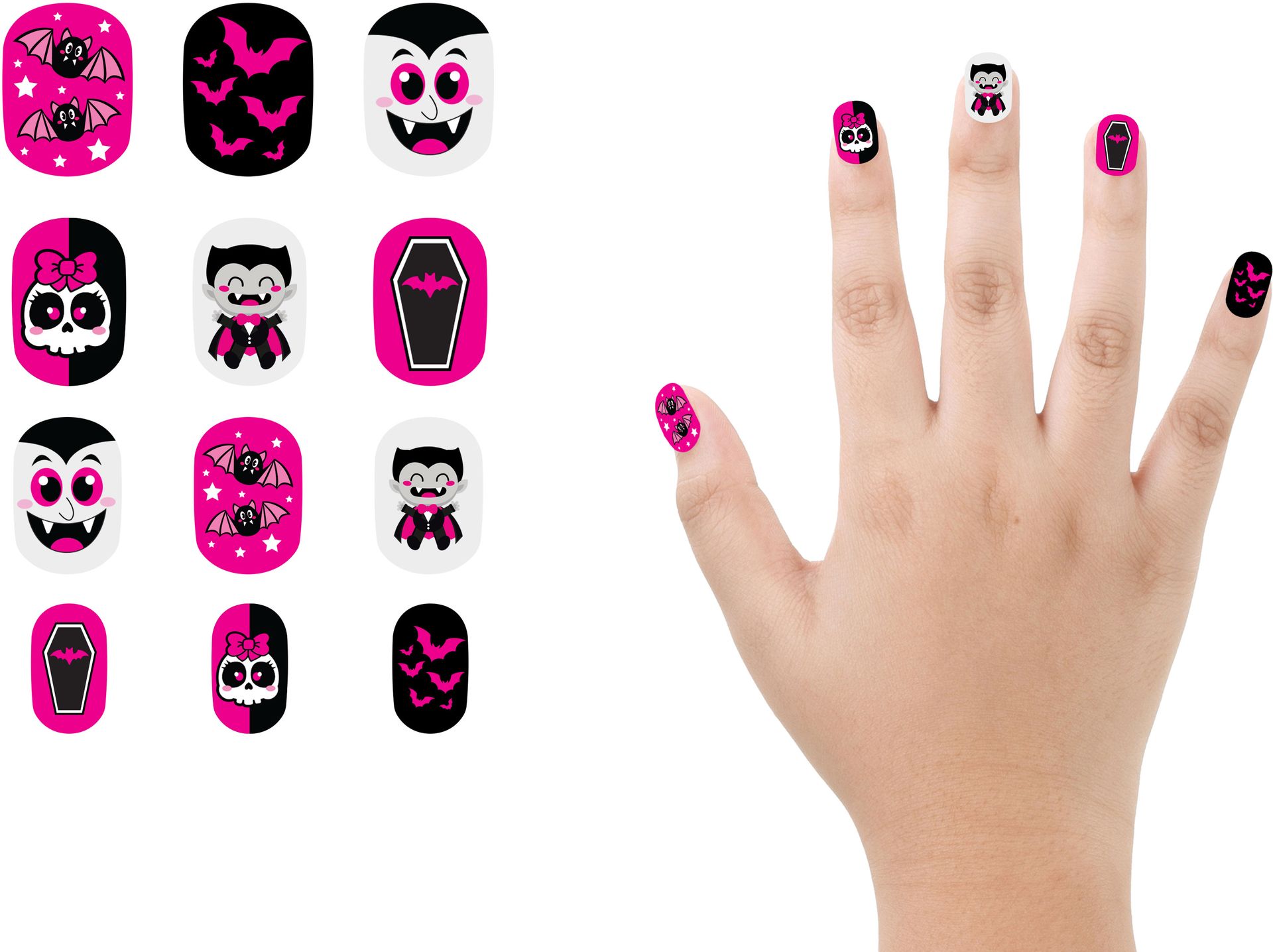 Halloween Vampier Nepnagels Kinderen