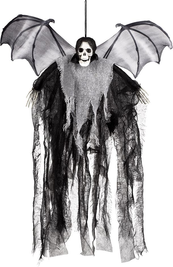 Halloween vliegend skelet hangend