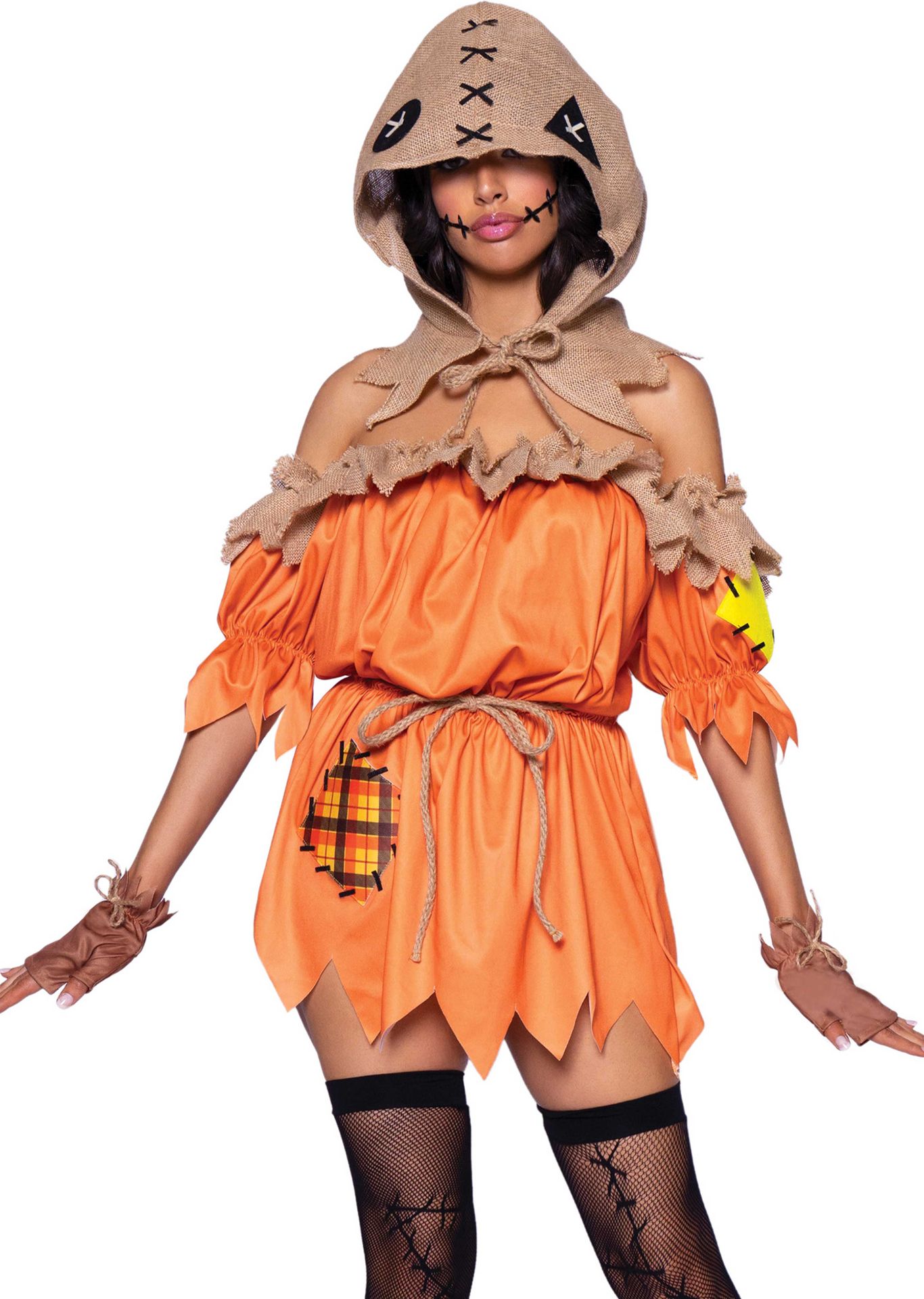 Halloween vogelverschrikker outfit
