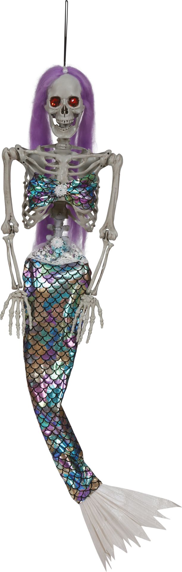 Halloween zeemeermin skelet decoratie