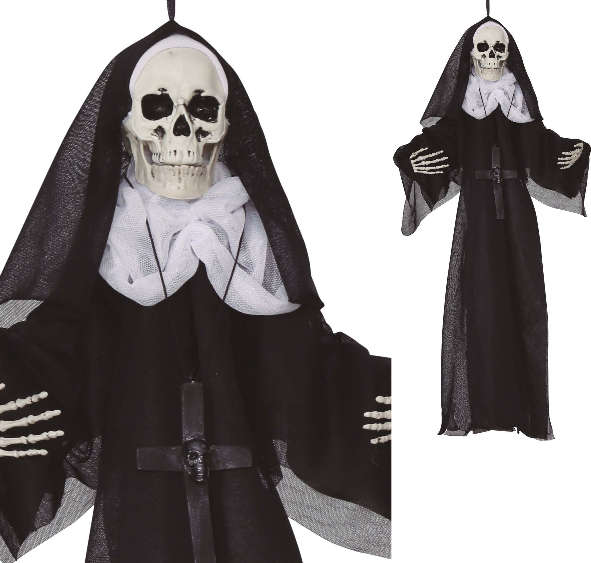 Hangdecoratie skelet non 50 cm halloween