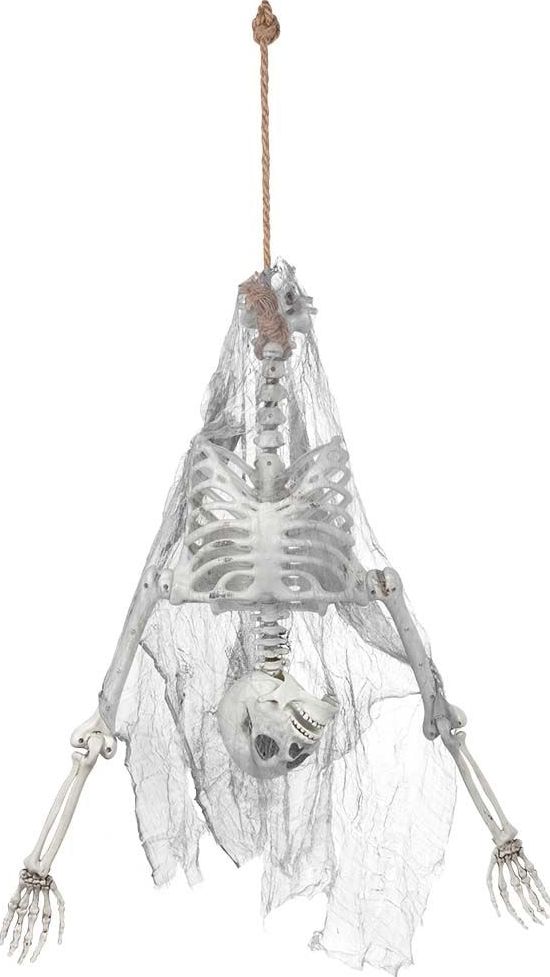 Hangdecoratie Skelet op zijn kop Halloween