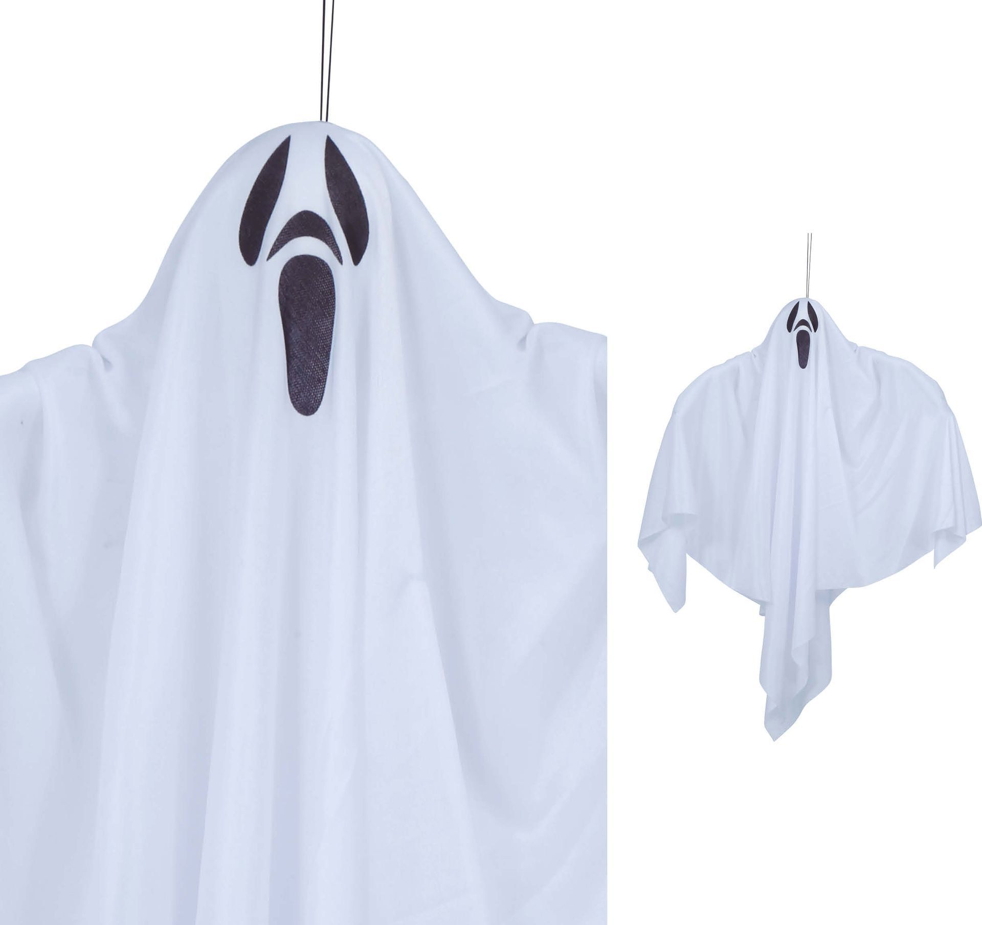 Hangdecoratie spook 80 cm halloween