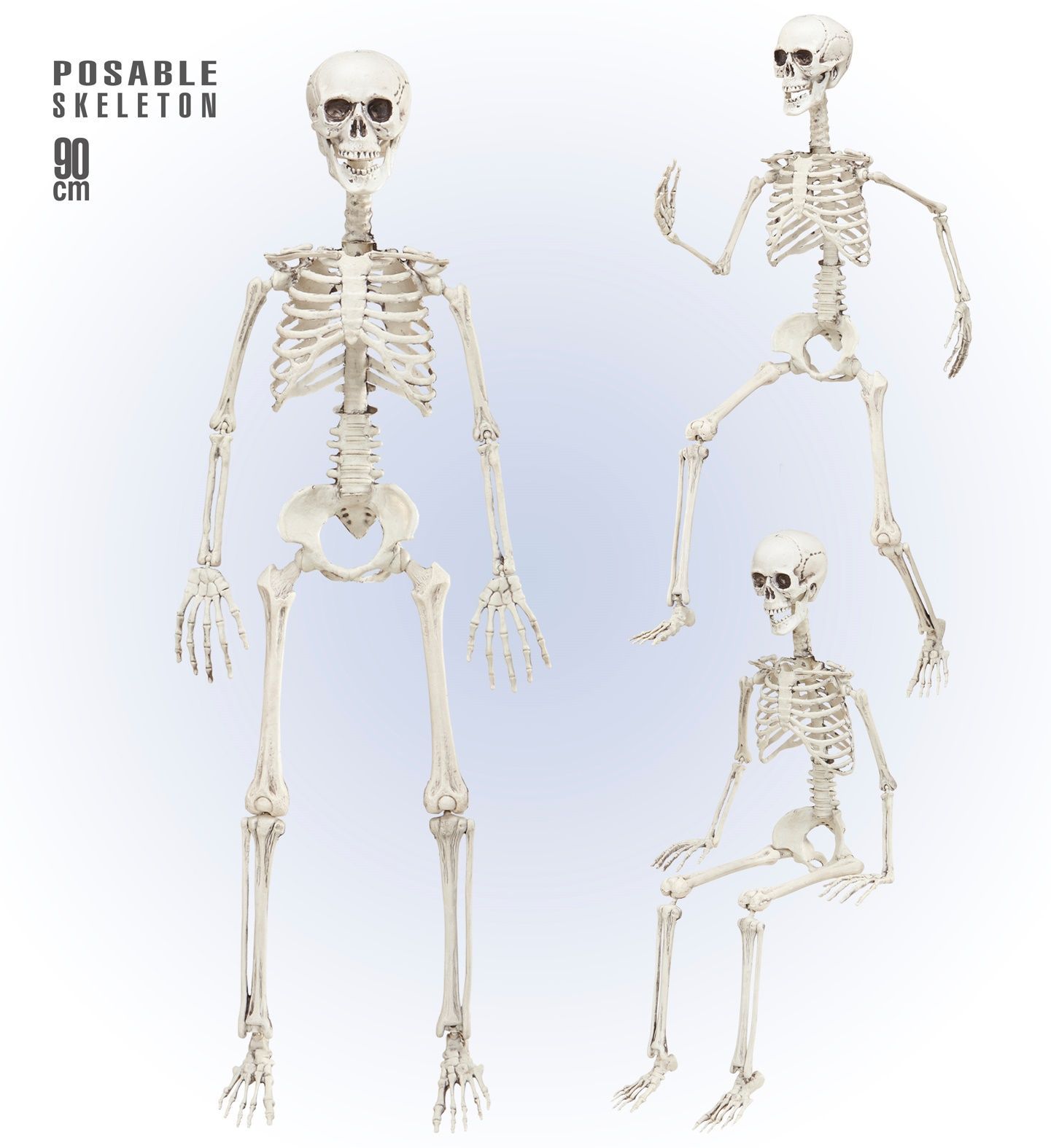 Hangende skelet poseerbaar