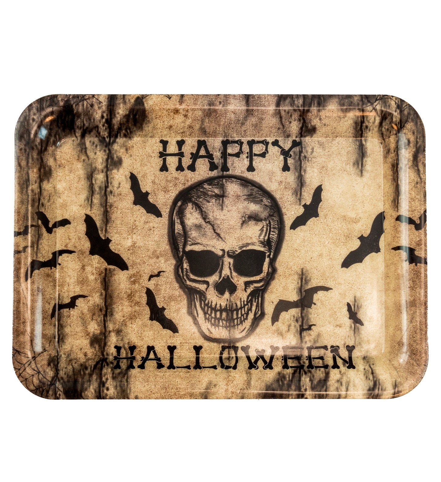 Happy Halloween Skull Serveerblad