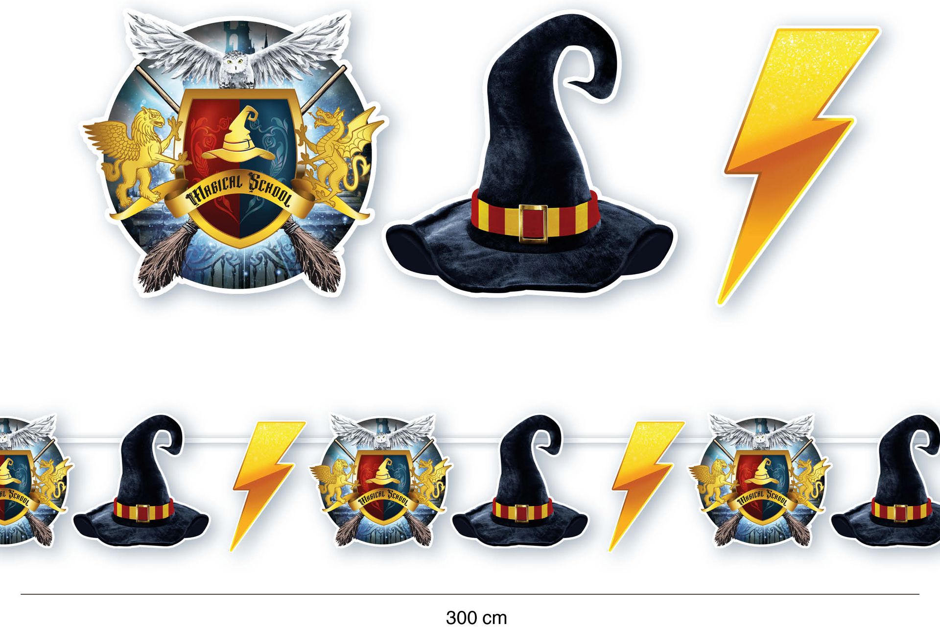 Harry Potter Feestslinger Vlaggetjes